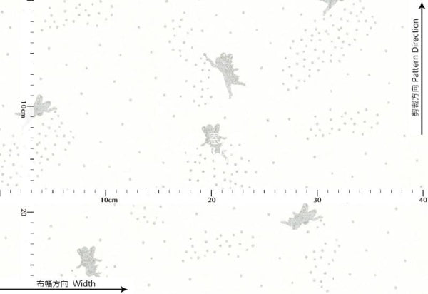 cotton - Dorothys Journey Wildflowers Mint fabric - forest-fabric