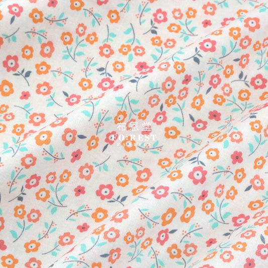 Cotton - Garden Bees Fabric