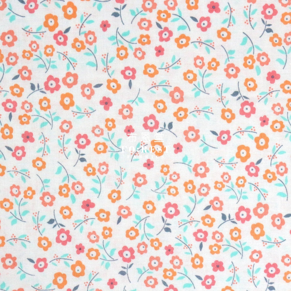 Cotton - Garden Bees Fabric