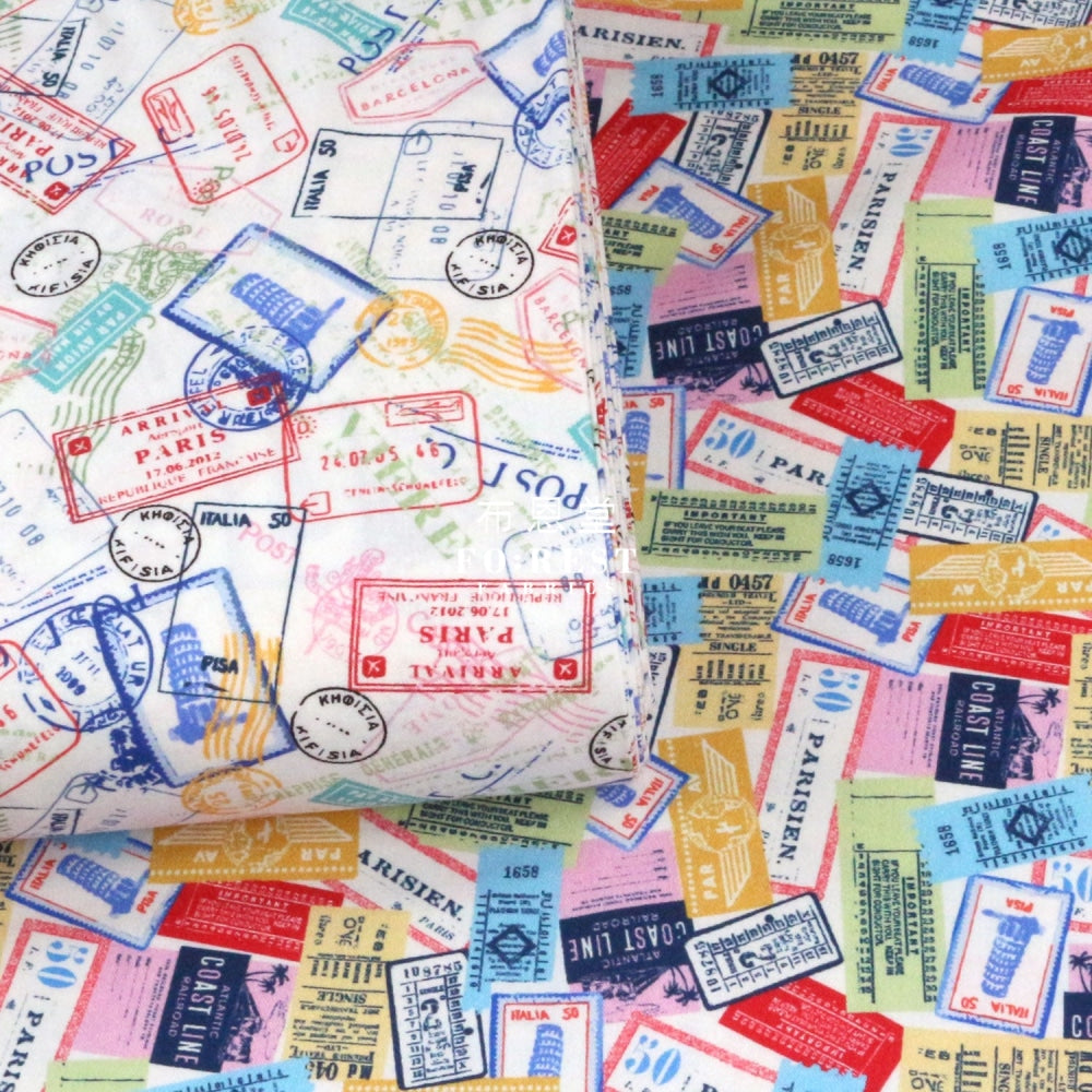 Cotton - Globetrotter Fabric