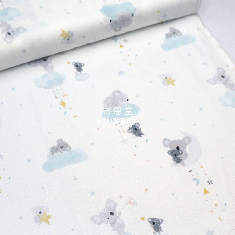 Cotton - Koala Happy Days Dream Fabric