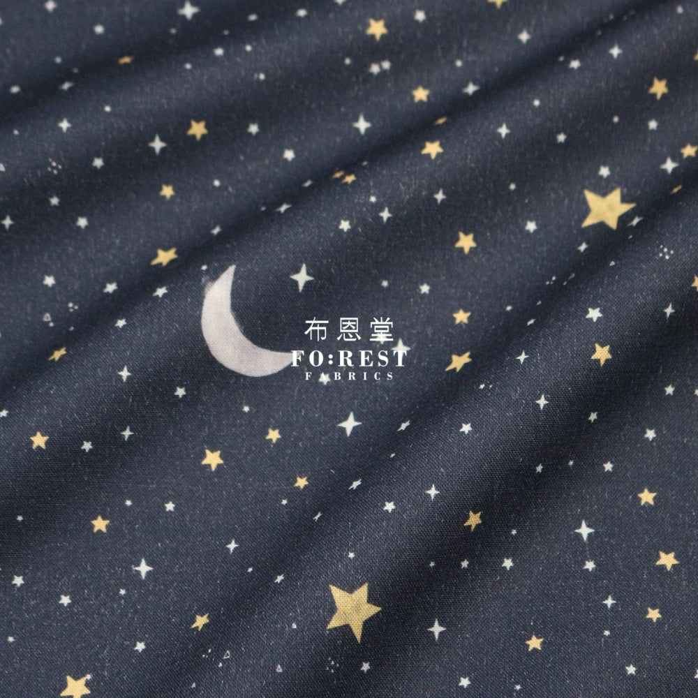 Cotton - Koala Happy Days Night Star Fabric