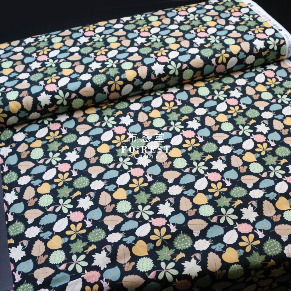 Cotton - Leaf Wavers Fabric