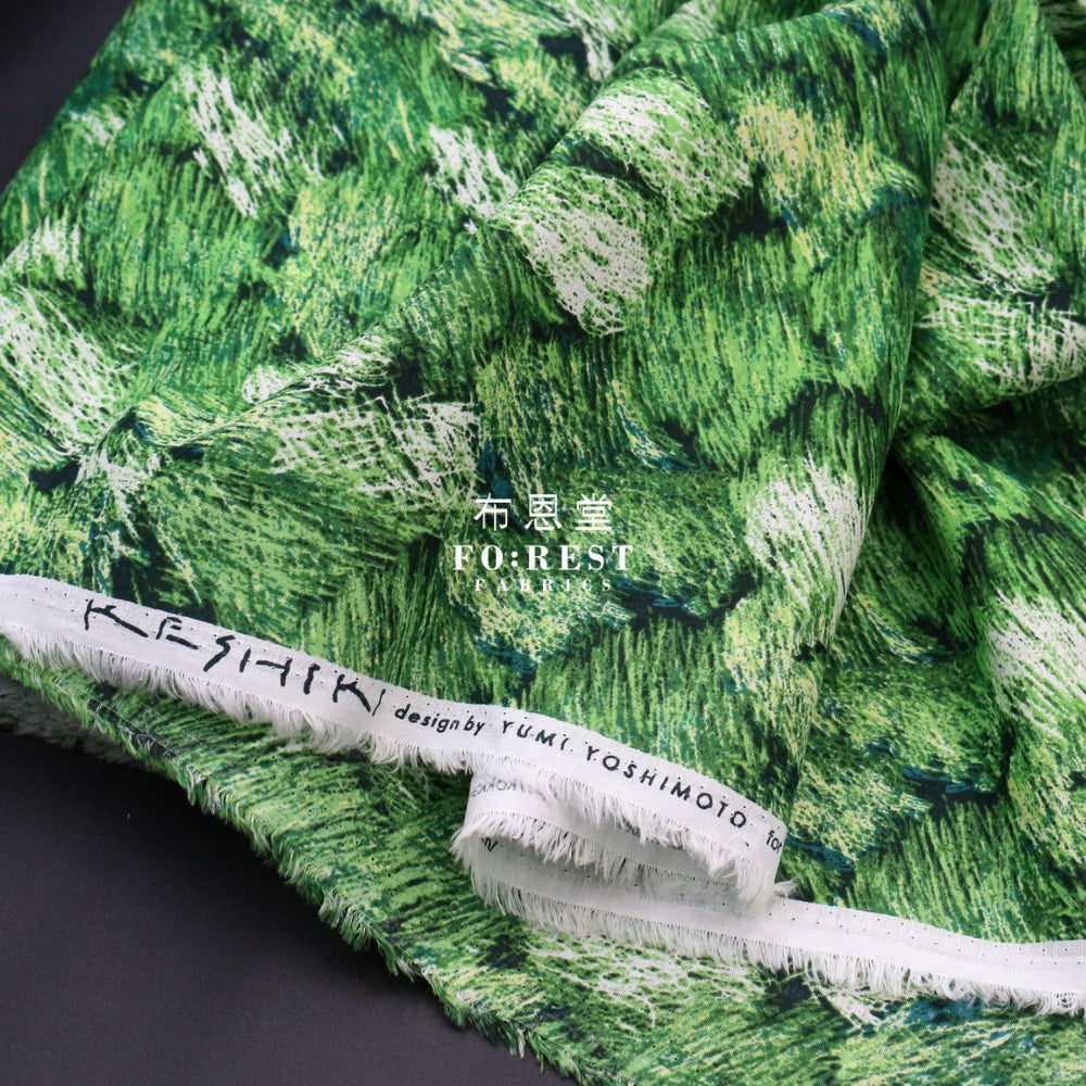 Cotton Linen - Keshiki Forest Fabric A