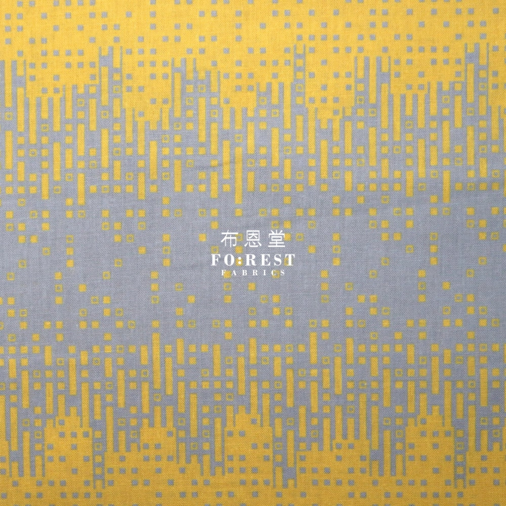 Cotton Linen - Tayutou Rain Fabric Gray