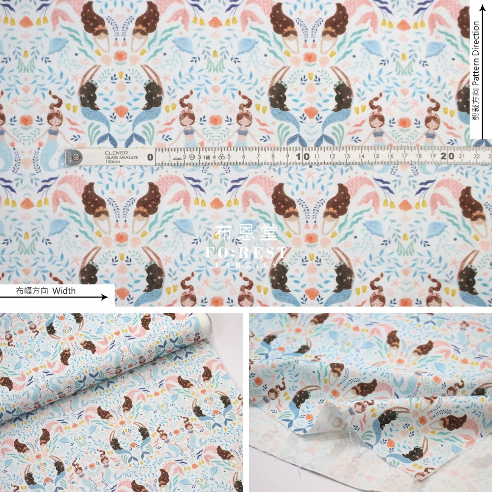 Cotton - Mermaid Fabric