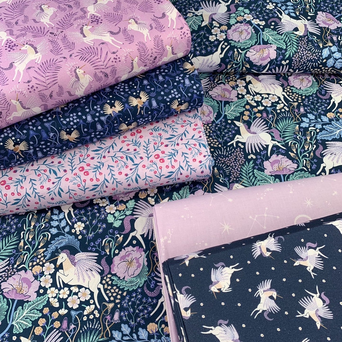 cotton - Moonilt fabric Purple - FO:REST Fabric 布恩堂Liberty fabrictana lawnjapanese fabricykk zipper