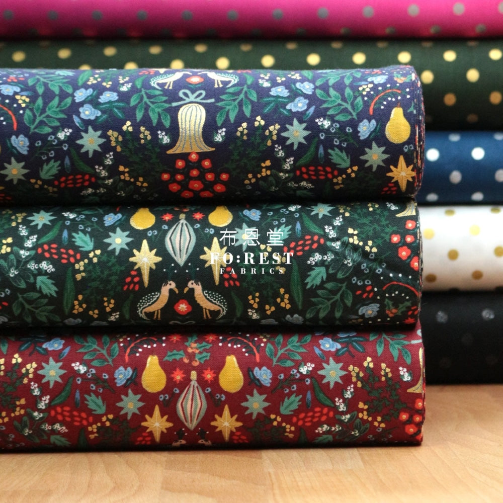 Cotton - Partridge Fabric Navy