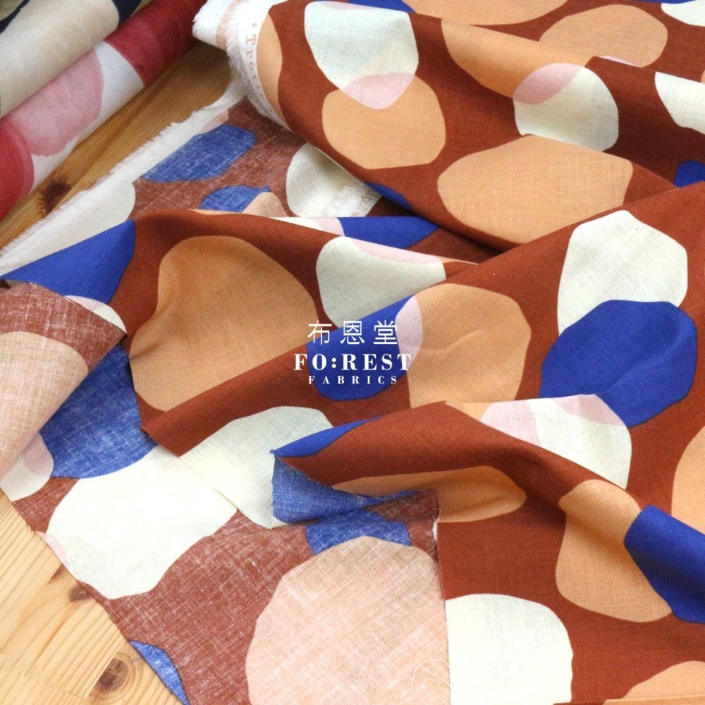 cotton - Stone Dot fabric - FO:REST Fabric 布恩堂Liberty fabrictana lawnjapanese fabricykk zipper