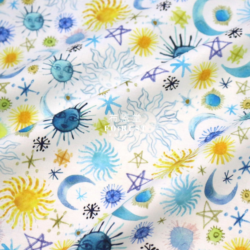 Cotton - Sun & Mooon Fabric