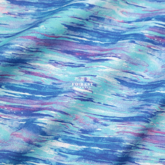 Cotton - Sunset Fabric Blue