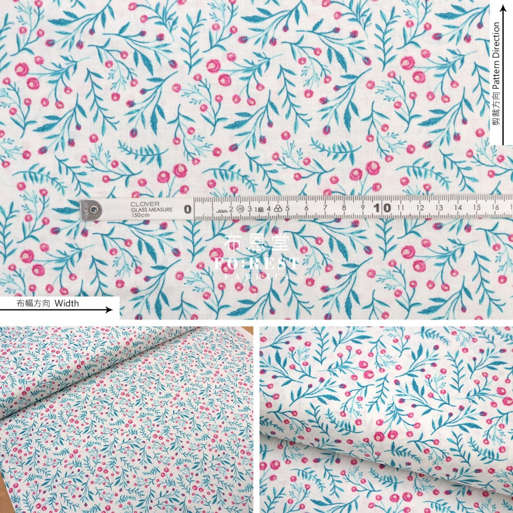 Cotton - Wild Springs Fabric Pear