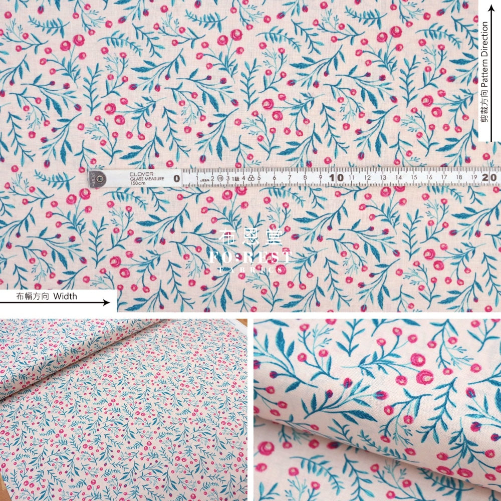 Cotton - Wild Springs Fabric Pink