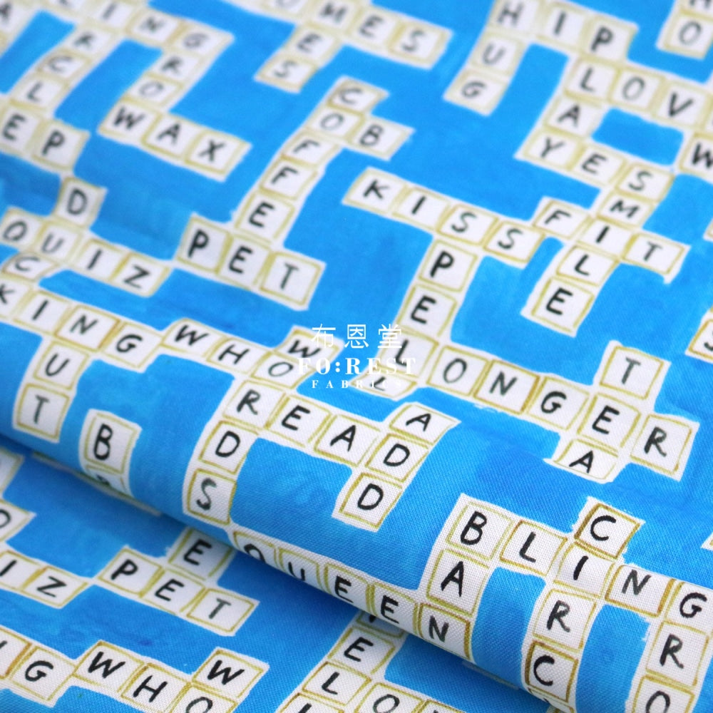 Cotton - Word Game Fabric