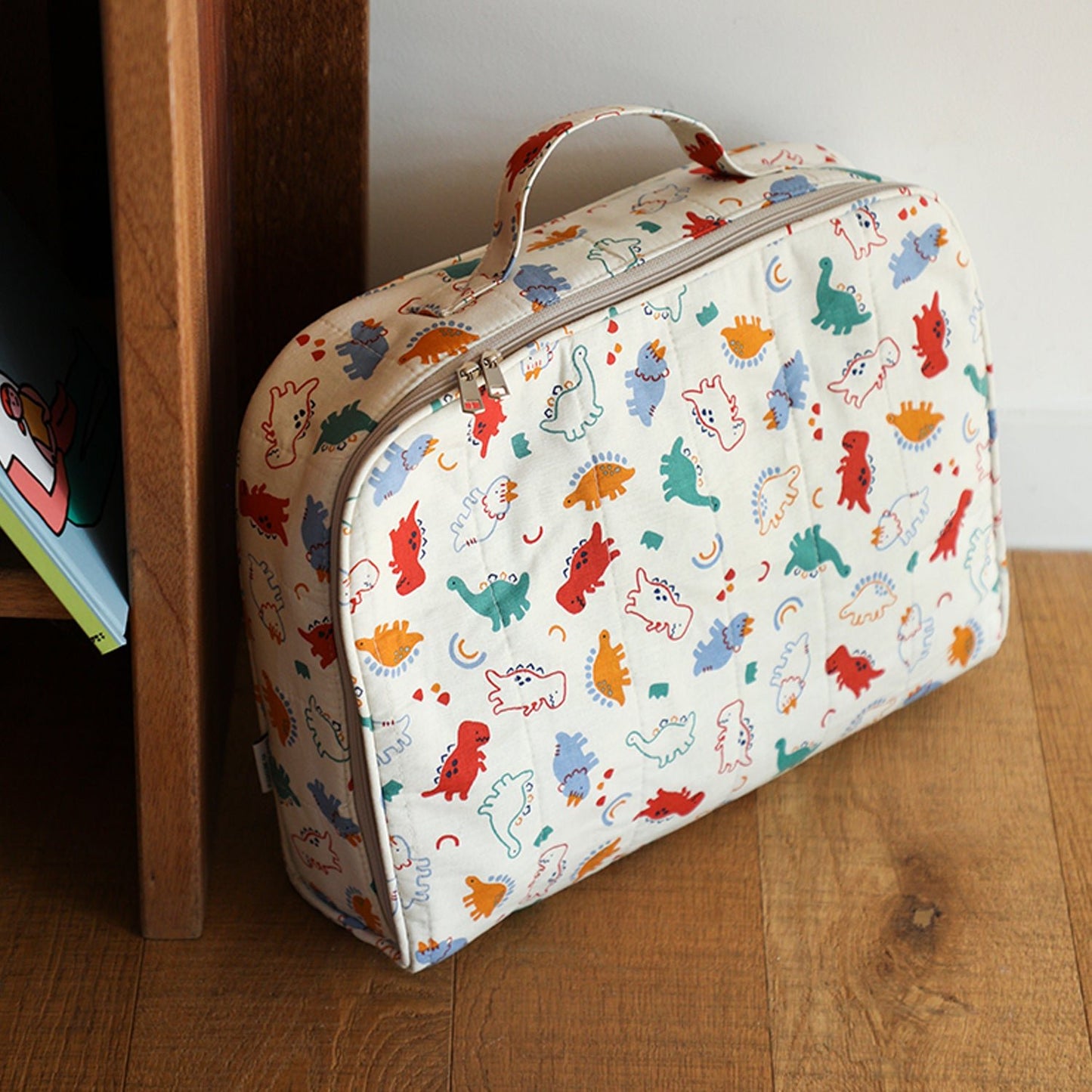 Dailylike cotton - Baby dino Fabric - FO:REST Fabric 布恩堂Liberty fabrictana lawnjapanese fabricykk zipper