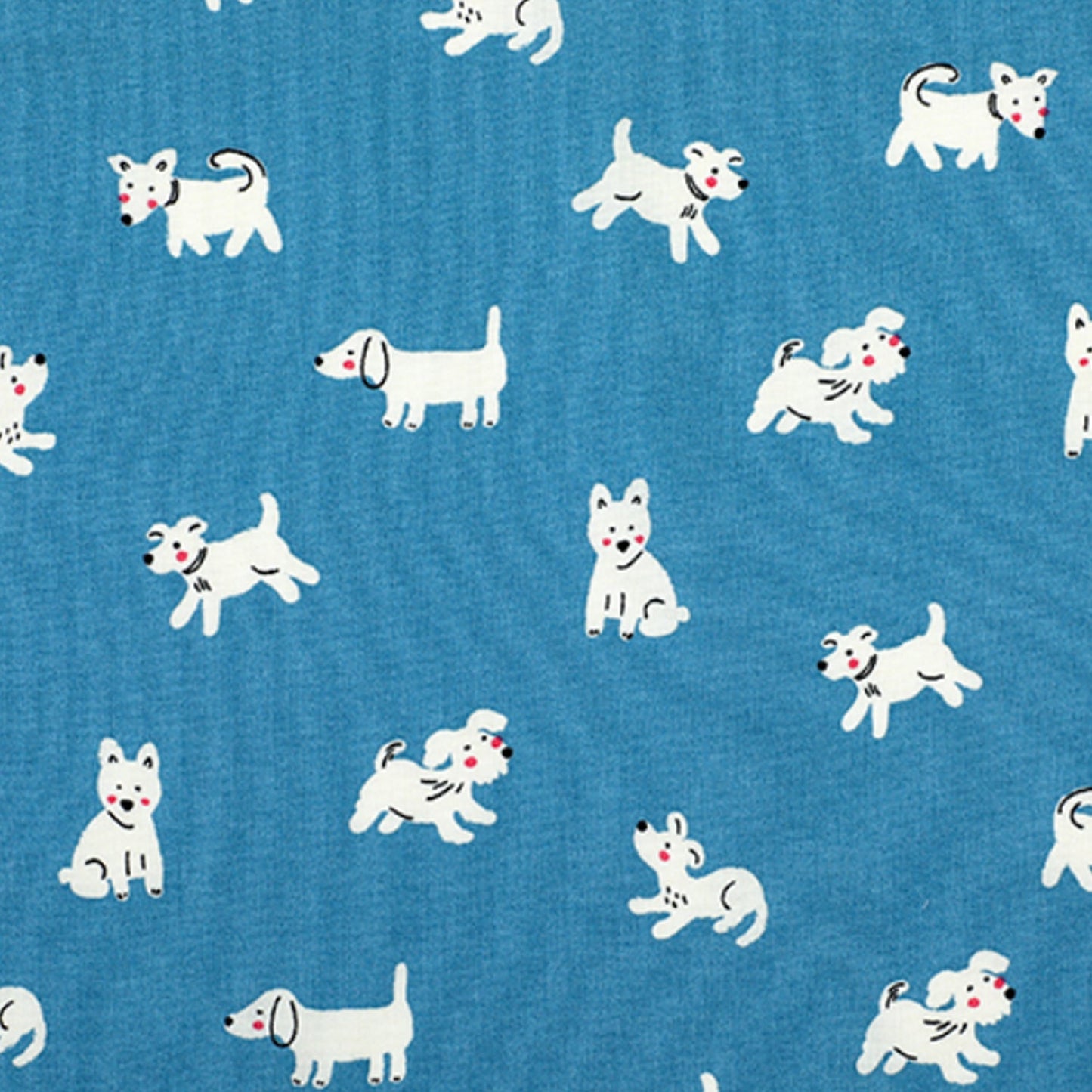 Dailylike cotton - Shy dog Fabric - FO:REST Fabric 布恩堂Liberty fabrictana lawnjapanese fabricykk zipper