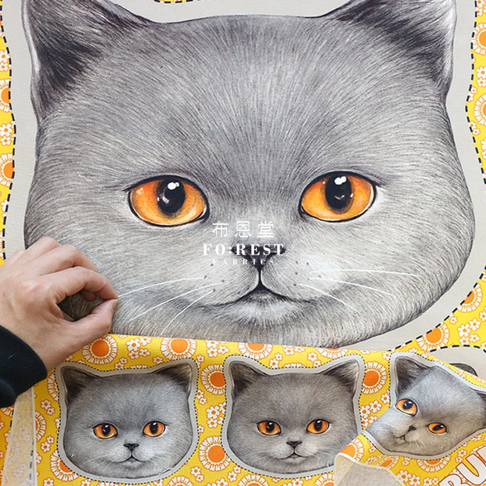Diy Precut - Lovely Face (90X45Cm) Cotton