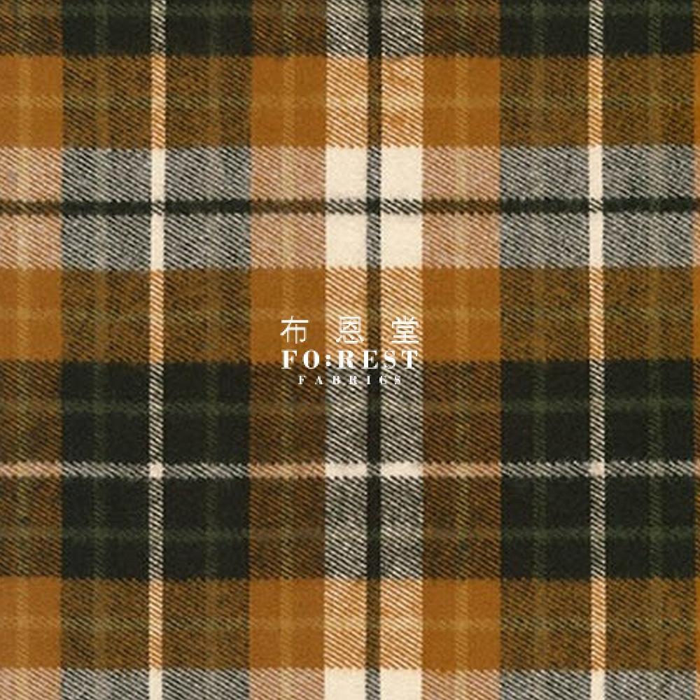 Flannel - Chestnut Tartan Cotton