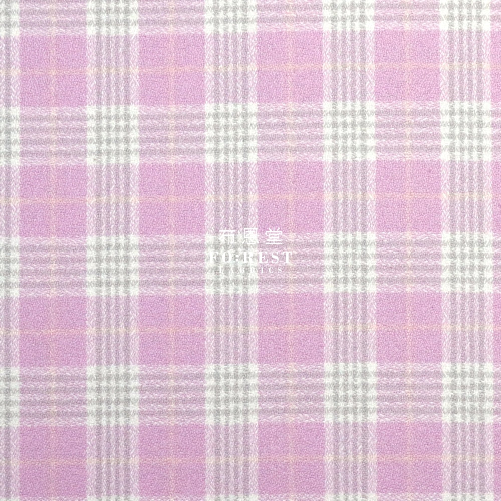 Flannel - Lavender Tartan Cotton