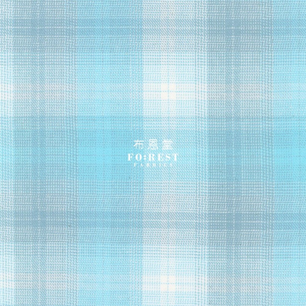 Flannel - Sky TARTAN 法籣絨 - FO:REST Fabric 布恩堂Liberty fabrictana lawnjapanese fabricykk zipper