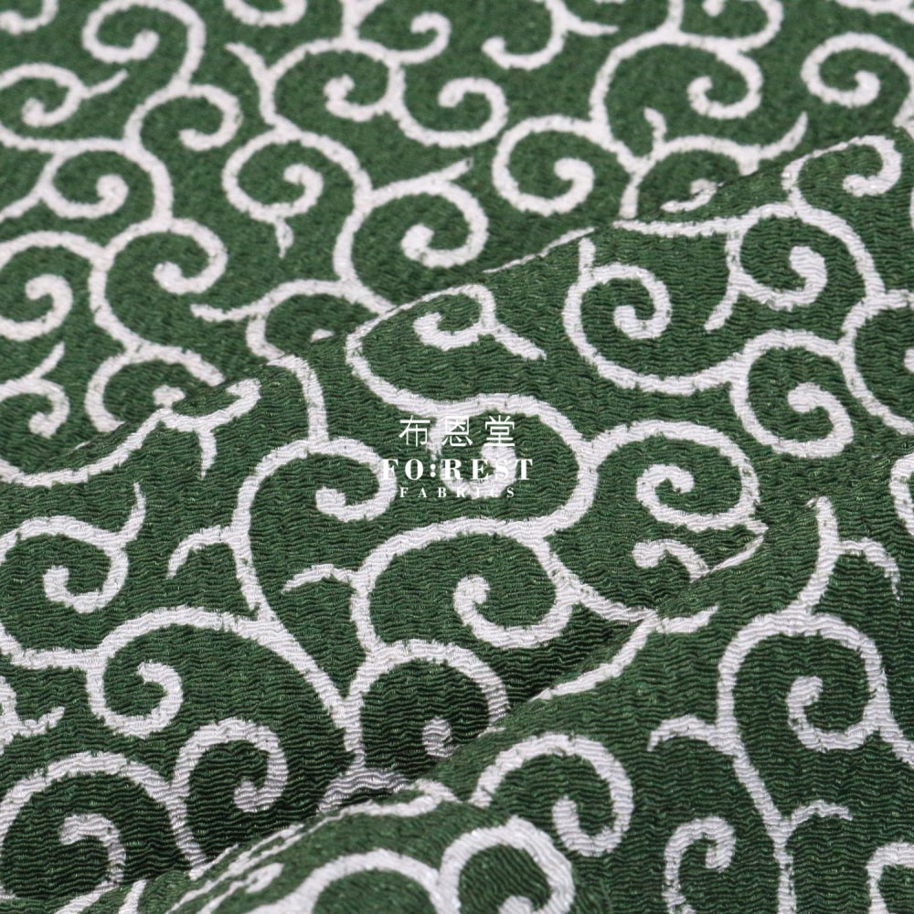 Futakoshi Crepe - Karakusa Fabric Polyester