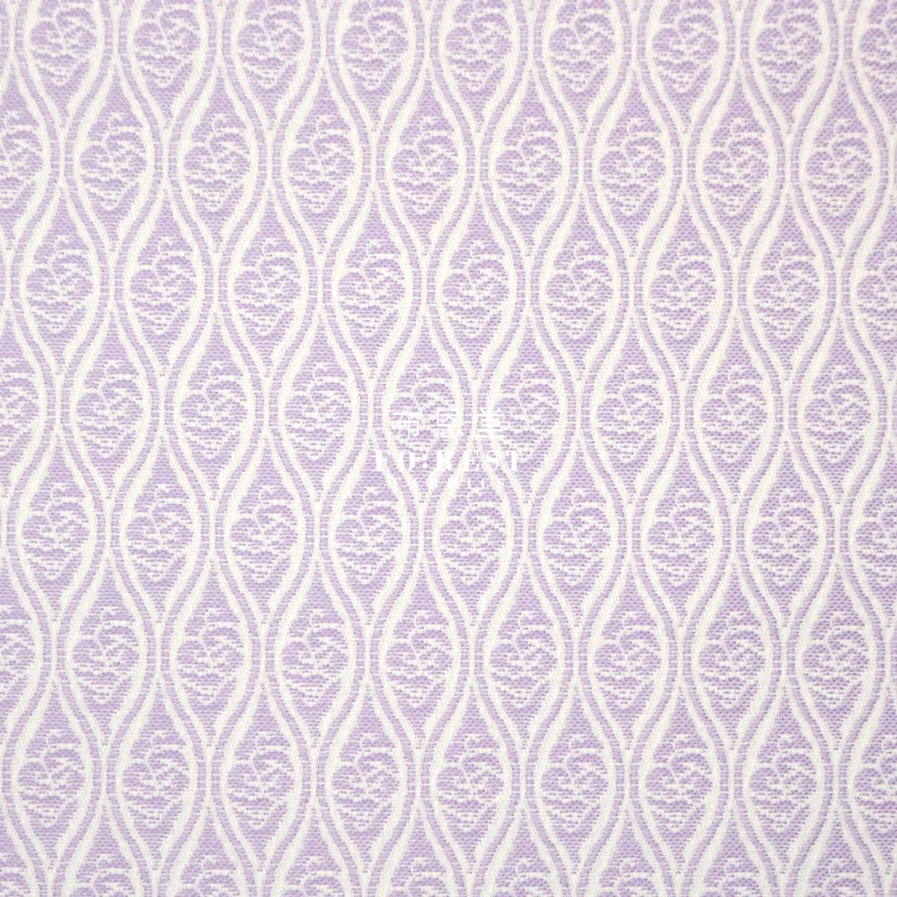 Gold Brocade - Cloud Fabric Purple Polyester