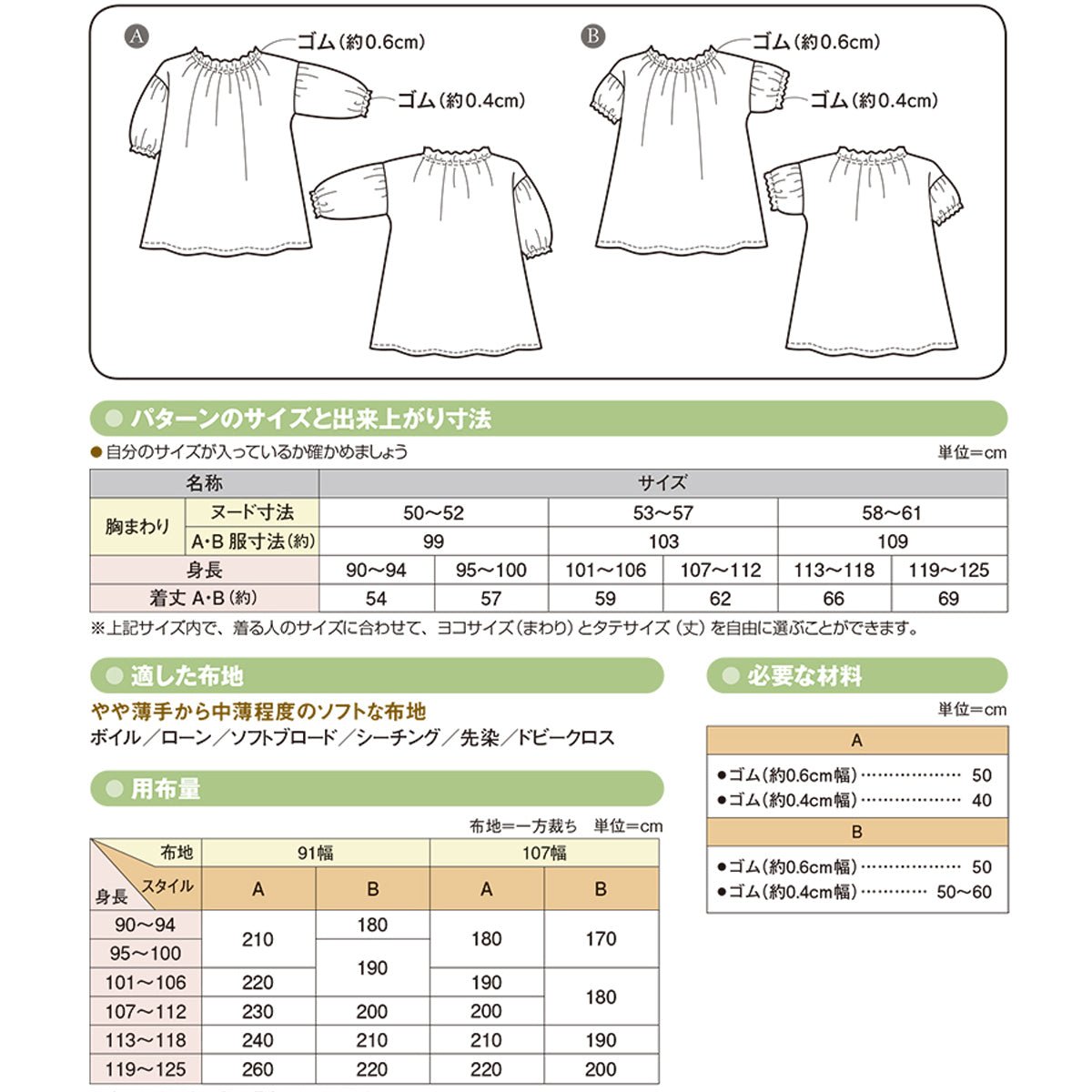 Kids Shirring One - Piece | Paper pattern - FO:REST Fabric 布恩堂Liberty fabrictana lawnjapanese fabricykk zipper