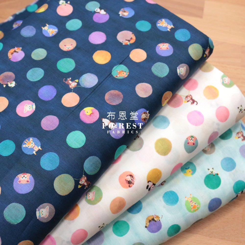 Lawn - Circle Of Life Fabric Milky Cotton Lawn