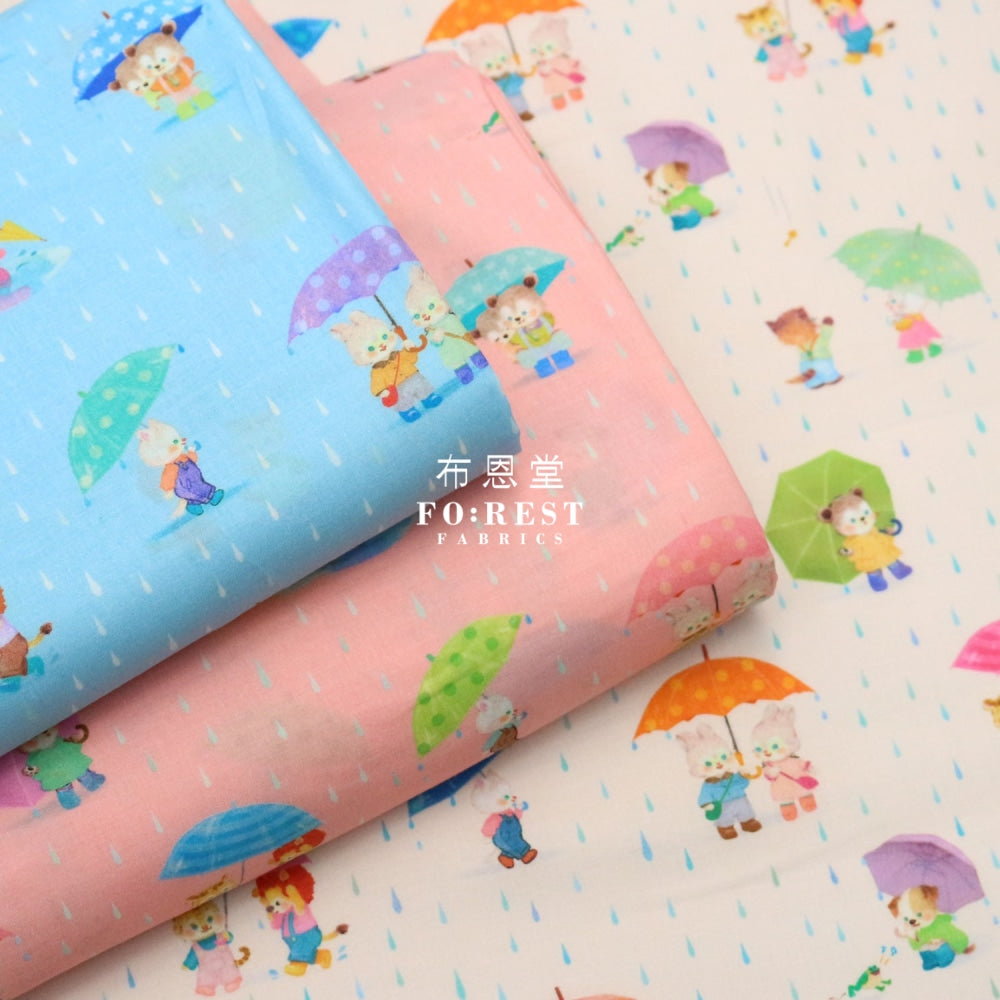 Lawn - Rain Pocket Fabric Pink Cotton Lawn