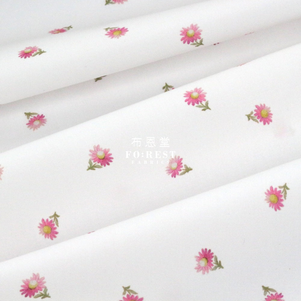 Liberty Of London (Cotton Poplin Fabric) - Daisy Scatter Cotton Piccadilly