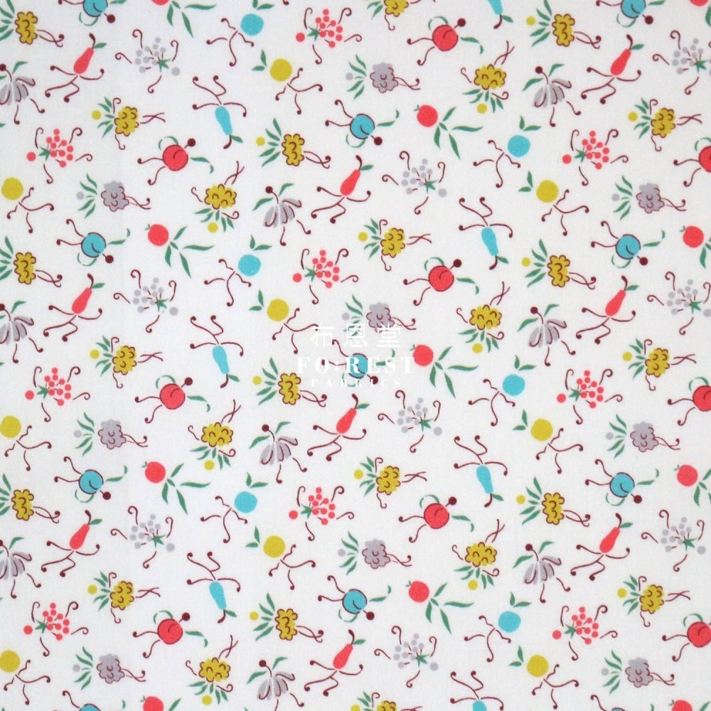 Liberty of London (Cotton Poplin Fabric) - Josephine’s Melody - FO:REST Fabric 布恩堂Liberty fabrictana lawnjapanese fabricykk zipper
