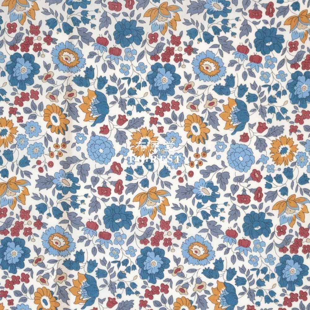Liberty of London (Cotton Tana Lawn Fabric) - DANJO 40TH - FO:REST Fabric 布恩堂Liberty fabrictana lawnjapanese fabricykk zipper