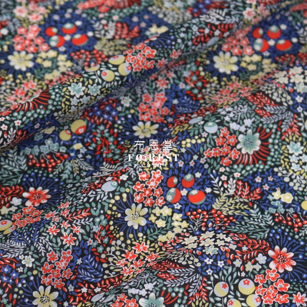 Liberty Of London (Cotton Tana Lawn Fabric) - Elderberry Cotton