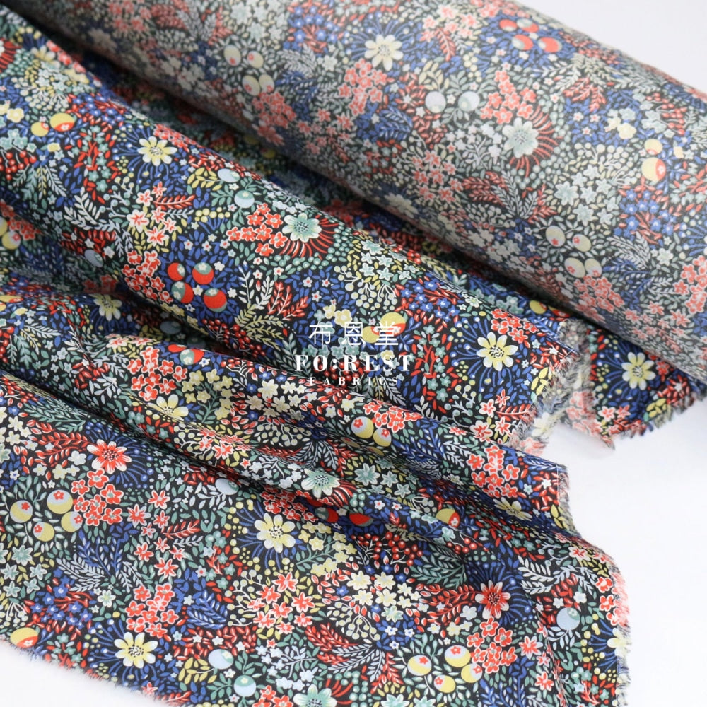 Liberty Of London (Cotton Tana Lawn Fabric) - Elderberry Cotton