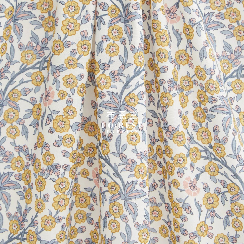 Liberty Of London (Cotton Tana Lawn Fabric) - Empress Mustard Cotton
