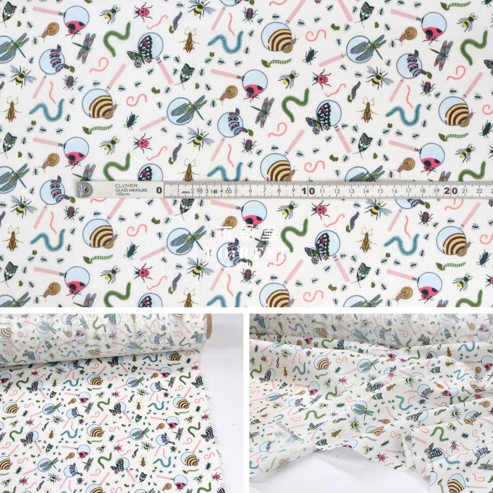 Liberty of London (Cotton Tana Lawn Fabric) - Eye Spy - FO:REST Fabric 布恩堂Liberty fabrictana lawnjapanese fabricykk zipper