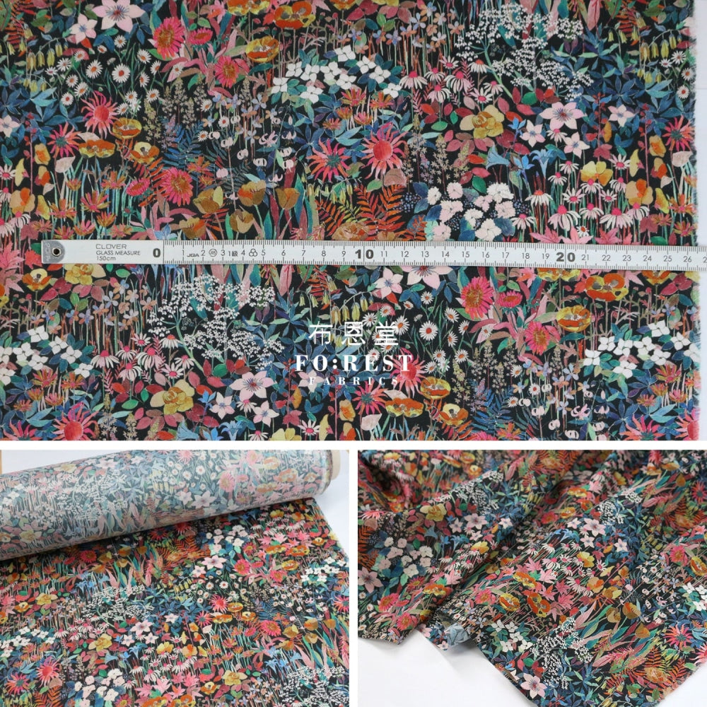 Liberty Of London (Cotton Tana Lawn Fabric) - Faria Flower Cotton