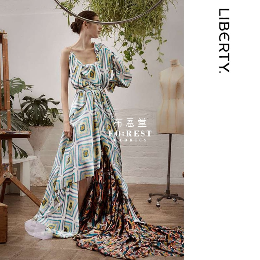 Liberty Of London (Cotton Tana Lawn Fabric) - Geo Jewel Cotton