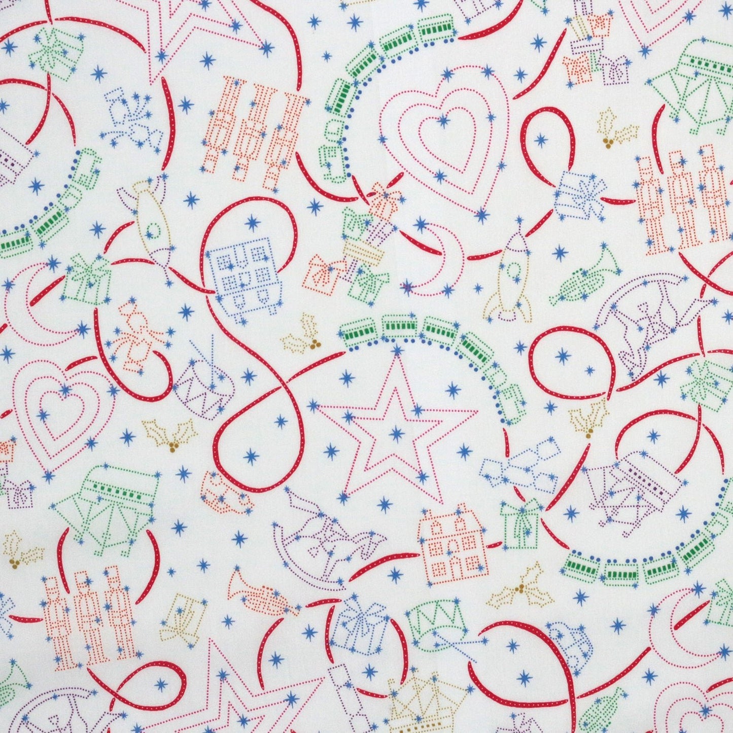 Liberty of London (Cotton Tana Lawn Fabric) - Gift express White - FO:REST Fabric 布恩堂Liberty fabrictana lawnjapanese fabricykk zipper