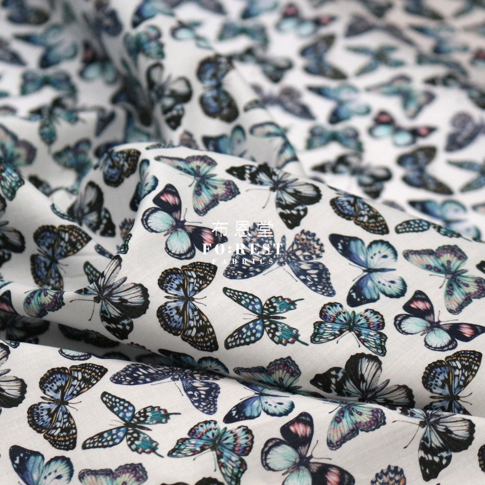 Liberty Of London (Cotton Tana Lawn Fabric) - Julie Butterfly Cotton