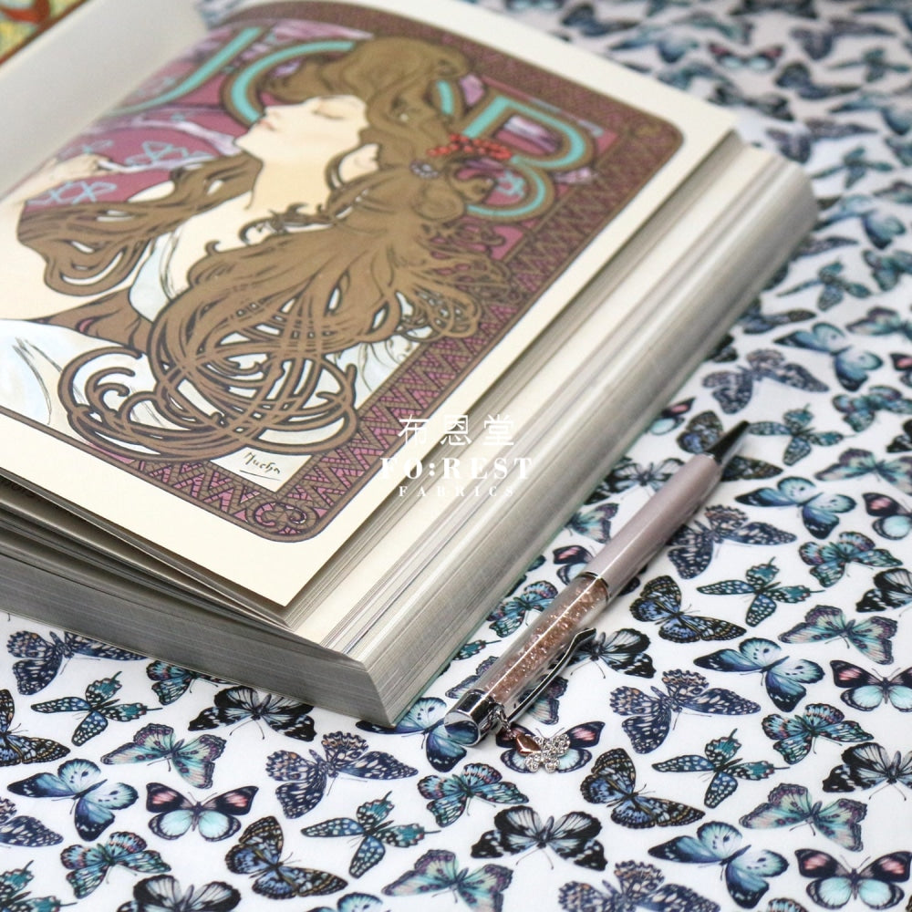 Liberty Of London (Cotton Tana Lawn Fabric) - Julie Butterfly Cotton