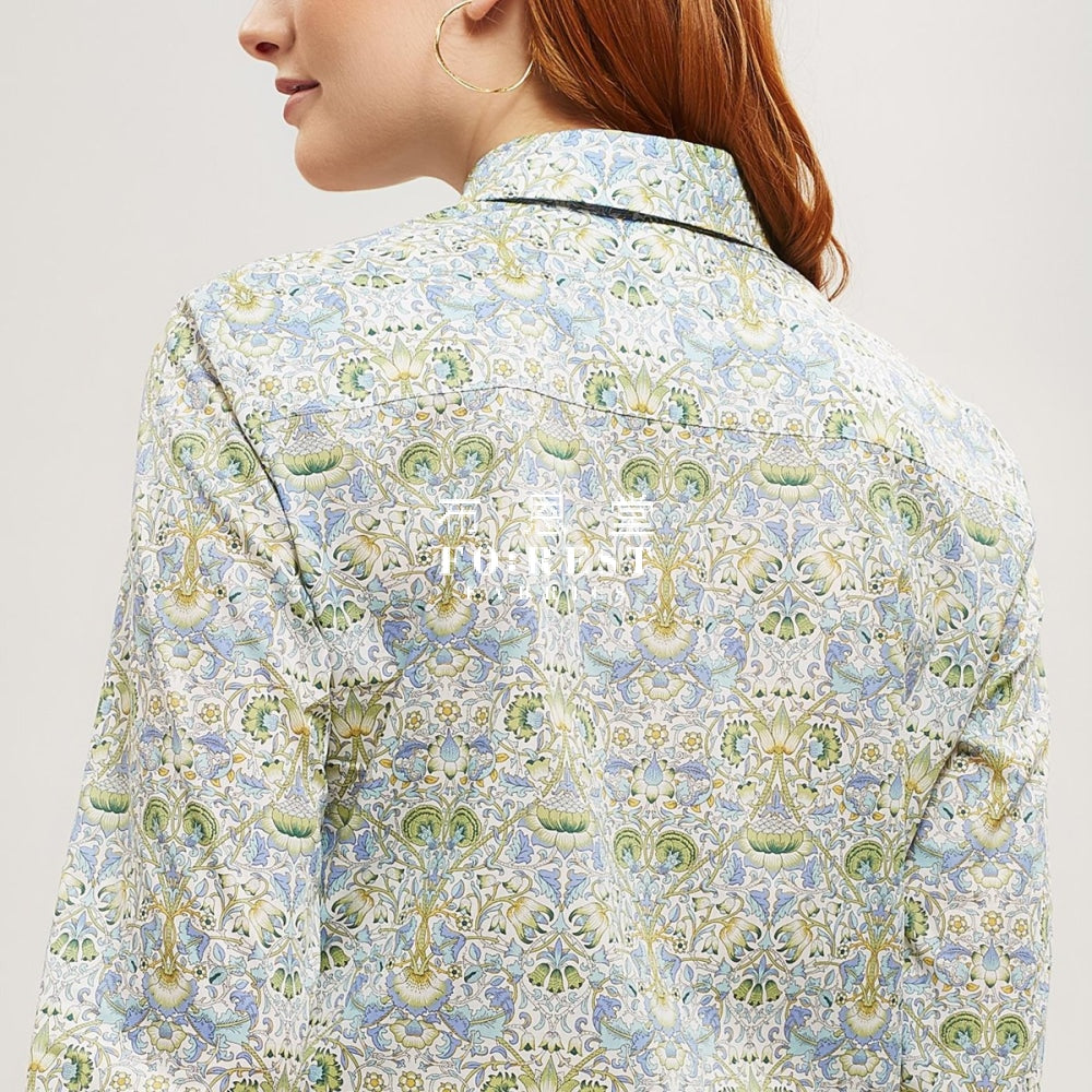 Liberty Of London (Cotton Tana Lawn Fabric) - Lodden Green Cotton