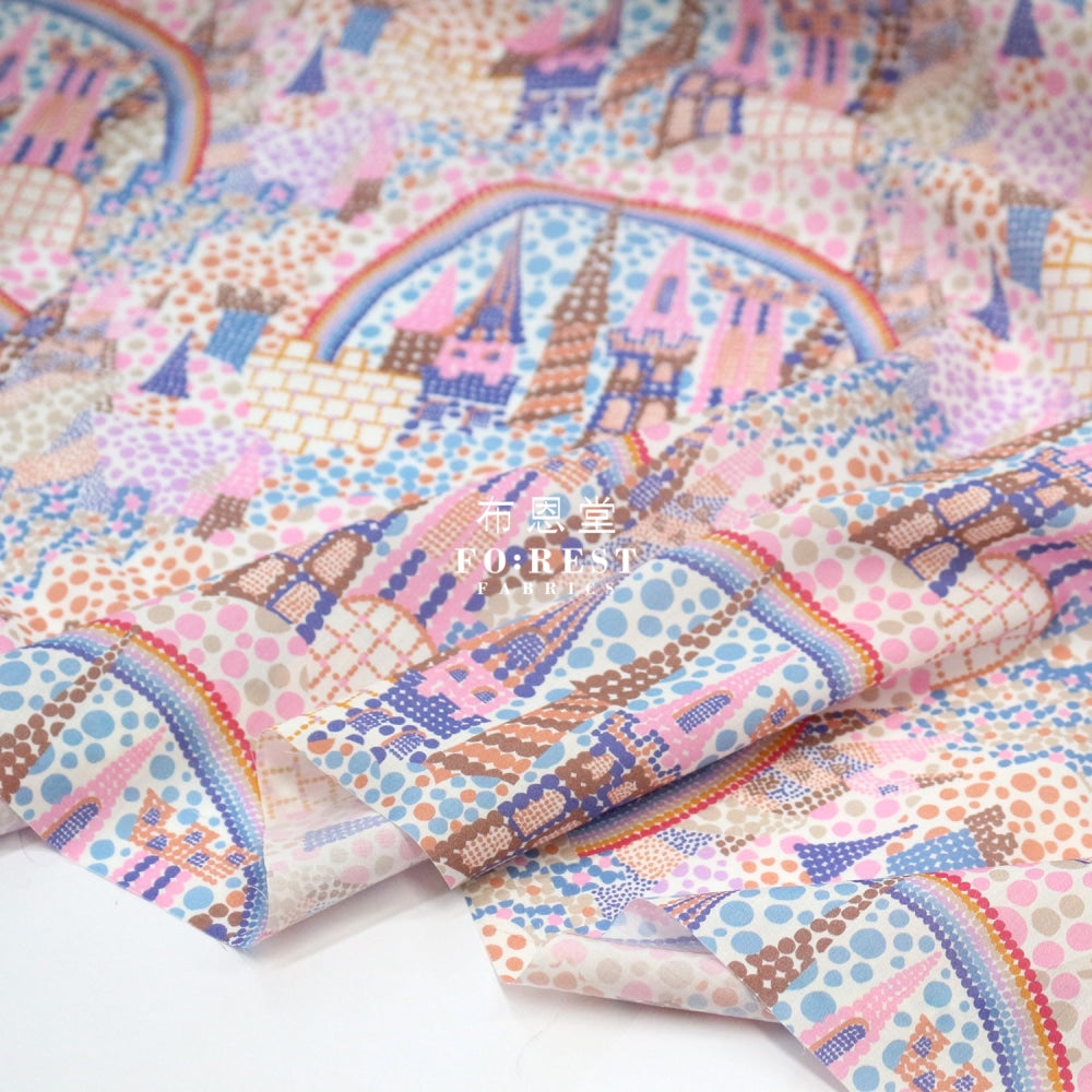 Liberty Of London (Cotton Tana Lawn Fabric) - Magical Mystery Pink Cotton