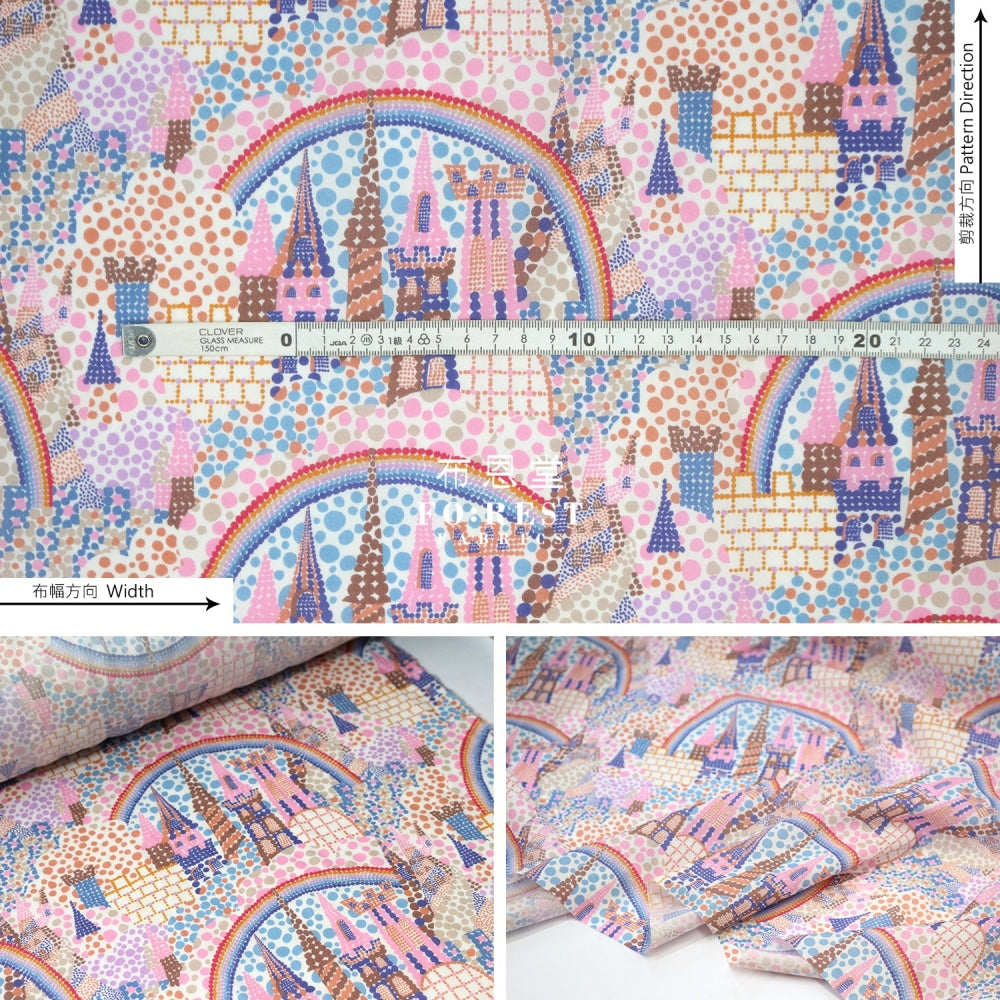 Liberty Of London (Cotton Tana Lawn Fabric) - Magical Mystery Pink Cotton