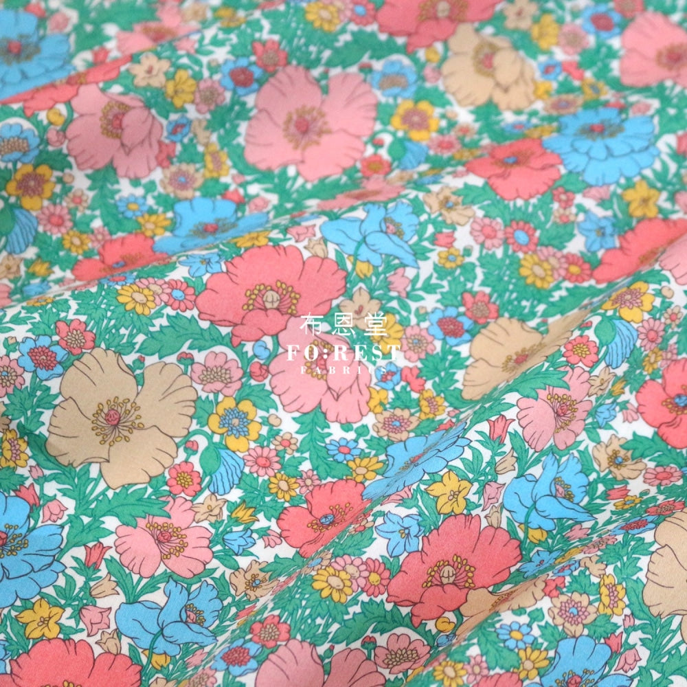 Liberty Of London (Cotton Tana Lawn Fabric) - Meadow Song C Cotton