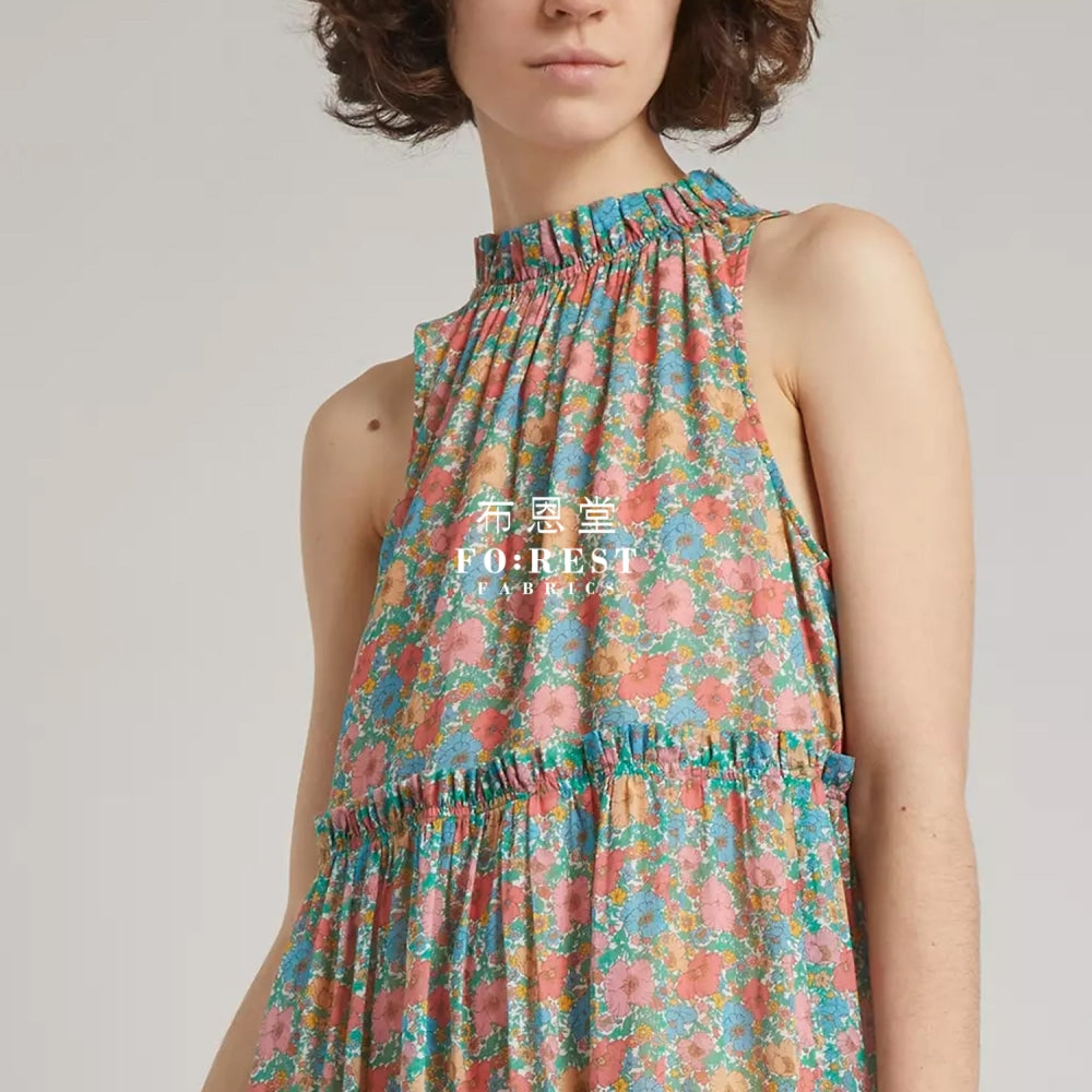 Liberty Of London (Cotton Tana Lawn Fabric) - Meadow Song C Cotton