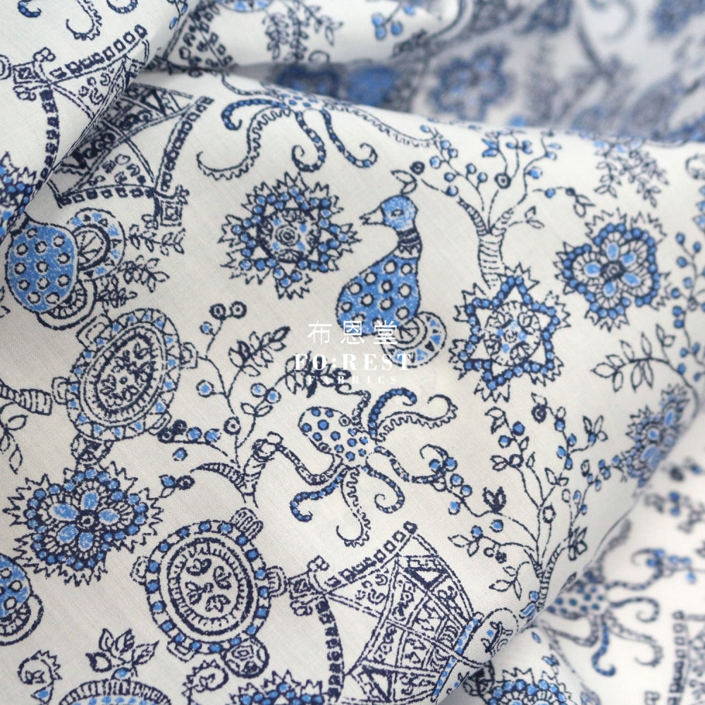 Liberty Of London (Cotton Tana Lawn Fabric) - Opera Carousel Cotton