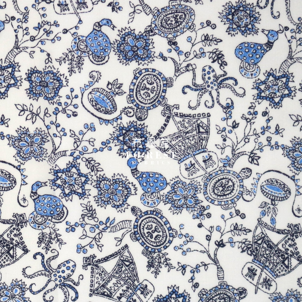 Liberty Of London (Cotton Tana Lawn Fabric) - Opera Carousel Cotton