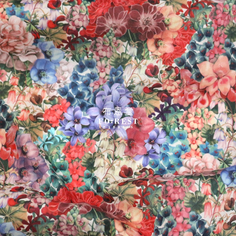 Liberty Of London (Cotton Tana Lawn Fabric) - Painted Travels A Cotton