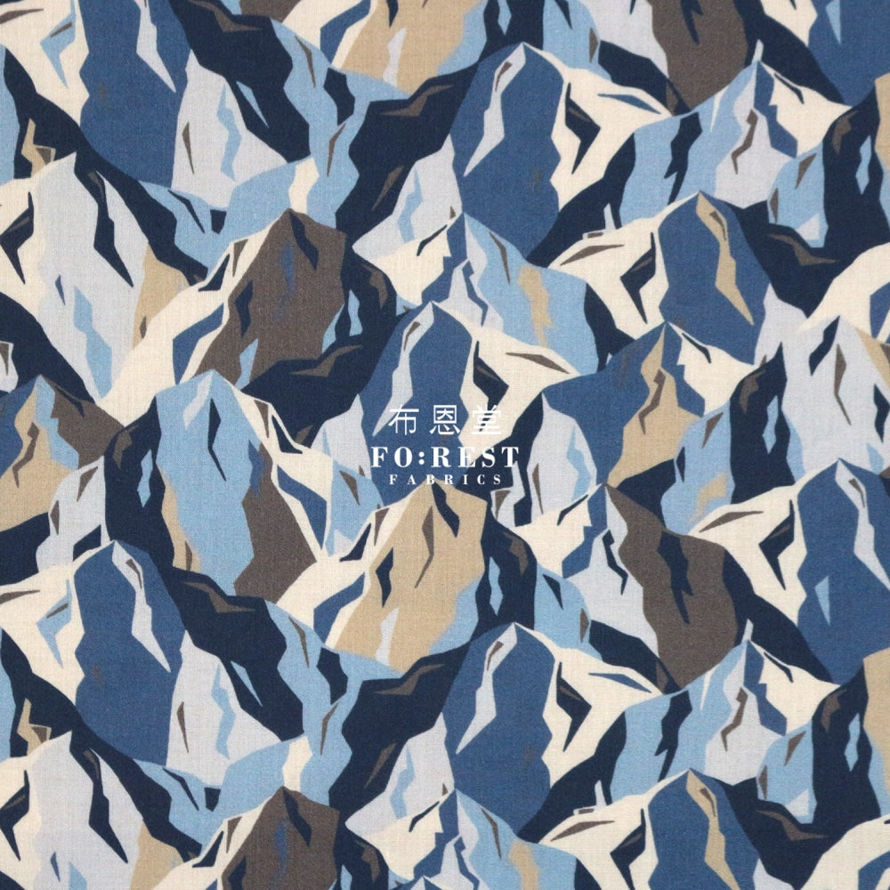 Liberty Of London (Cotton Tana Lawn Fabric) - Peaks B Cotton